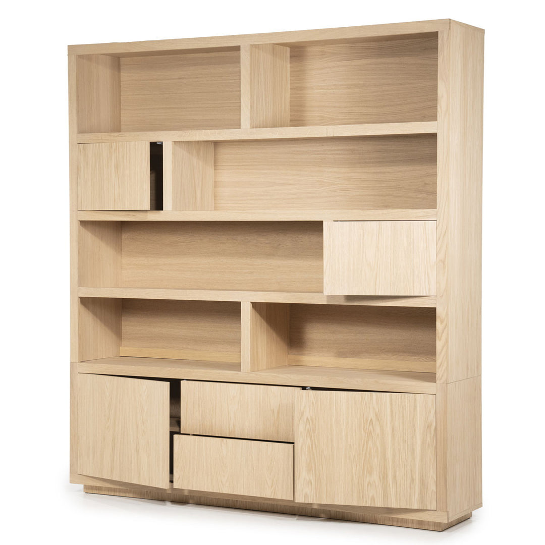 Kabinet Helsinki – eiken & eikenfineer naturel 200×220cm