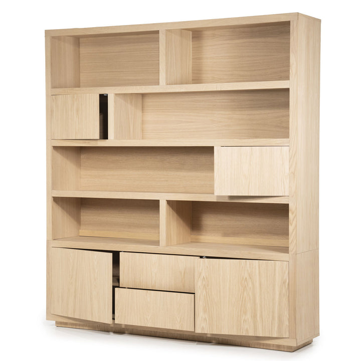 Kabinet Helsinki – eiken & eikenfineer naturel 200×220cm