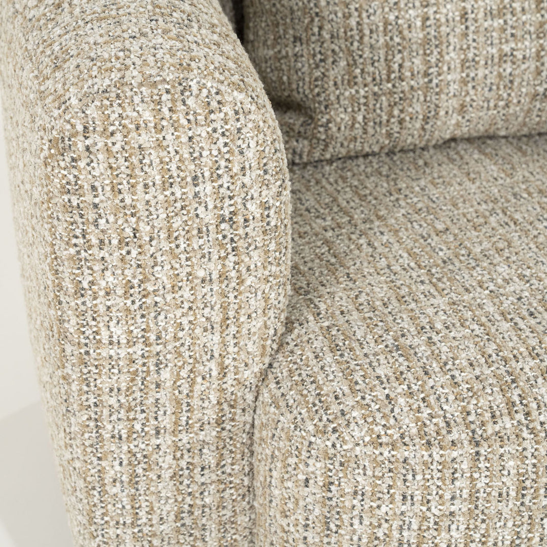 Fauteuil Jordan – stof taupe asti