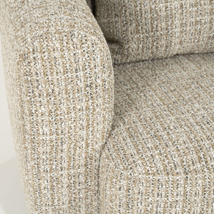 Fauteuil Jordan – stof taupe asti