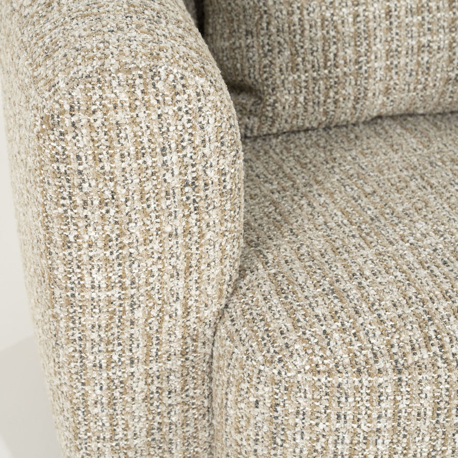 Fauteuil Jordan – stof taupe asti