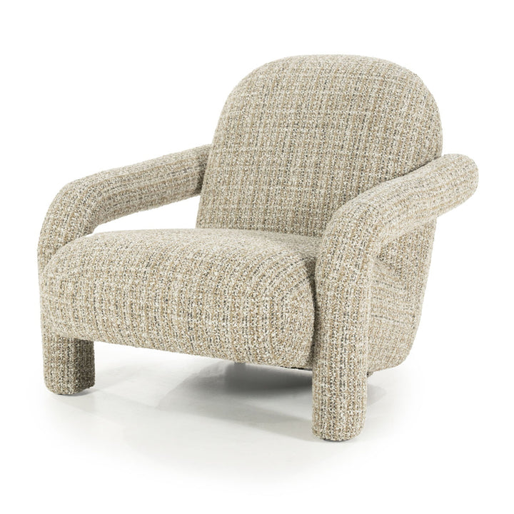 Fauteuil Monica – stof taupe asti