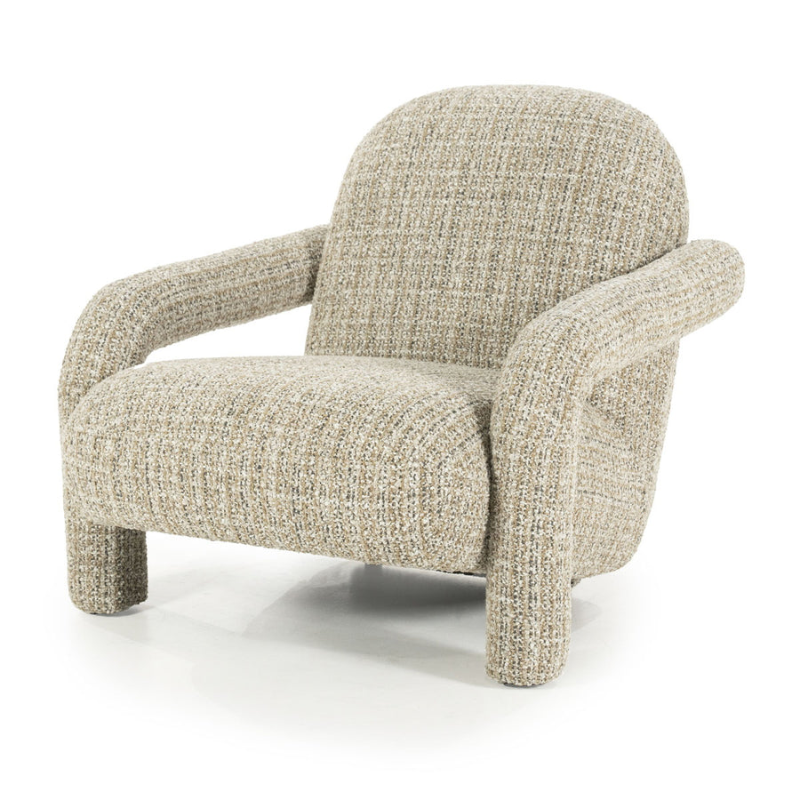 Fauteuil Monica – stof taupe asti