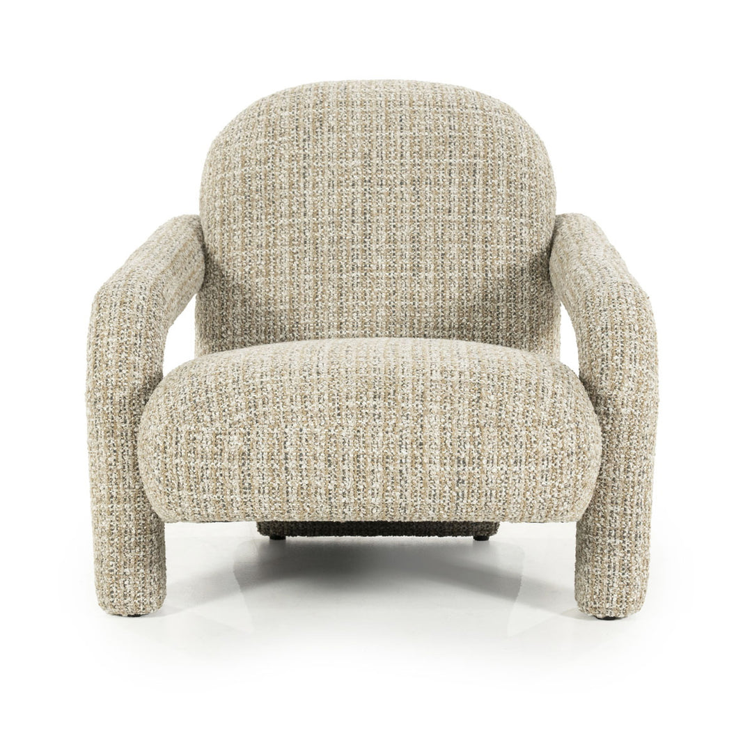Fauteuil Monica – stof taupe asti