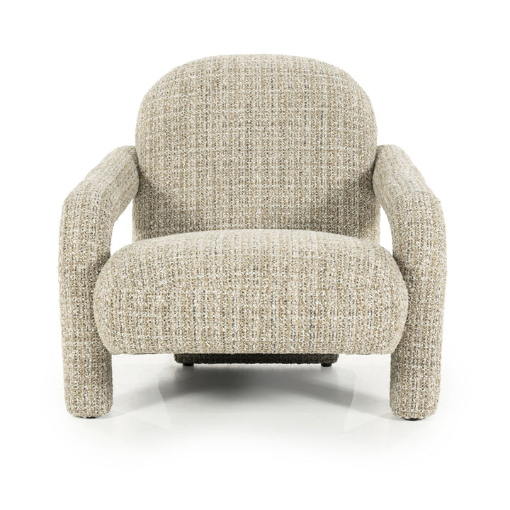 Fauteuil Monica – stof taupe asti