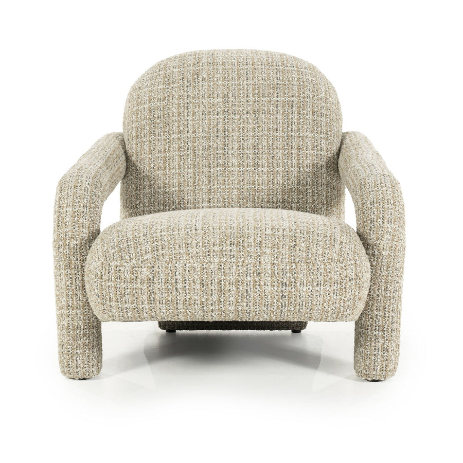 Fauteuil Monica – stof taupe asti