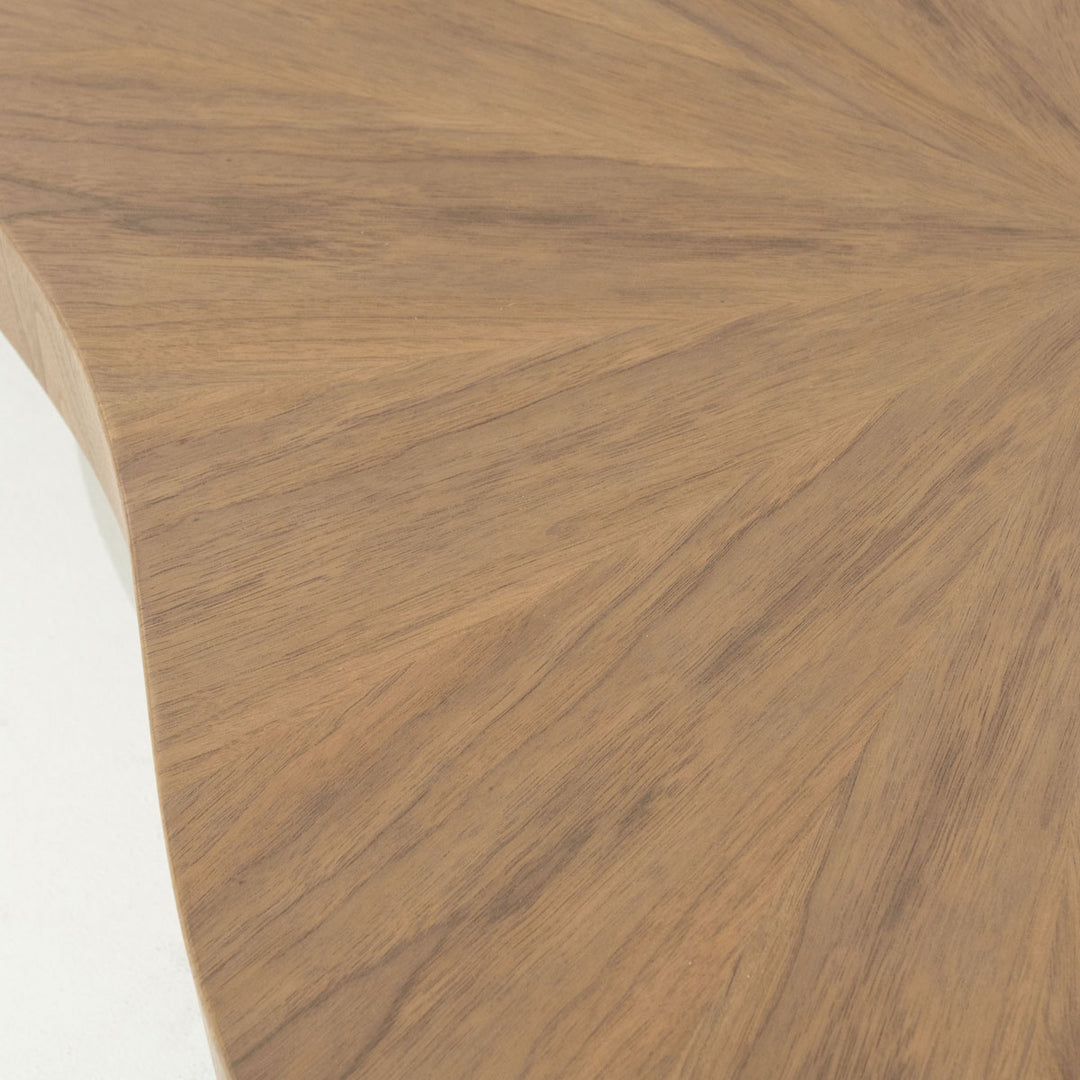 Salontafel Bobbie – walnoot fineer lichtbruin