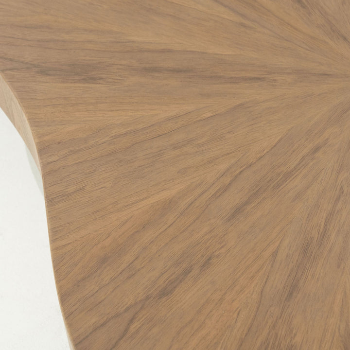Salontafel Bobbie – walnoot fineer lichtbruin