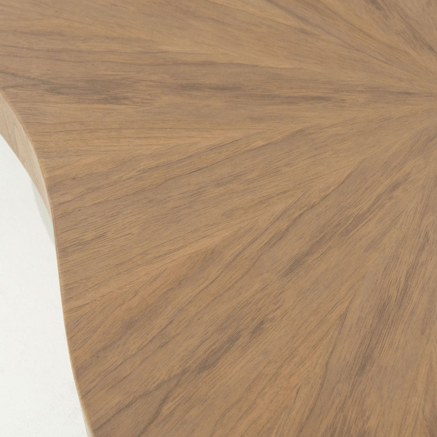 Salontafel Bobbie – walnoot fineer lichtbruin