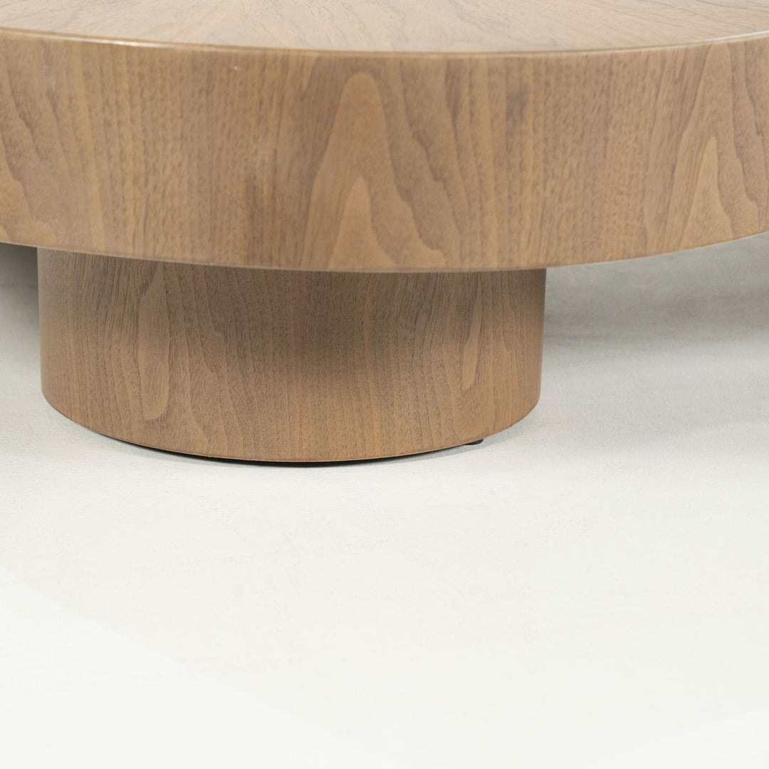 Salontafel Bobbie – walnoot fineer lichtbruin
