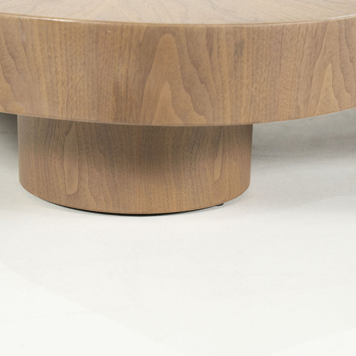 Salontafel Bobbie – walnoot fineer lichtbruin