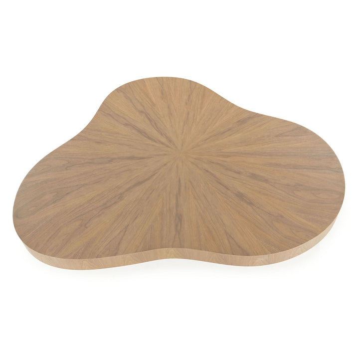 Salontafel Bobbie – walnoot fineer lichtbruin