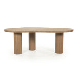 Eettafel Bobbie – walnoot fineer lichtbruin