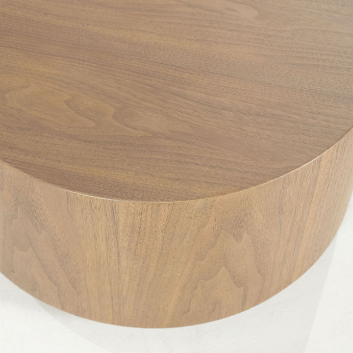 Bijzettafel Jules – walnoot fineer lichtbruin