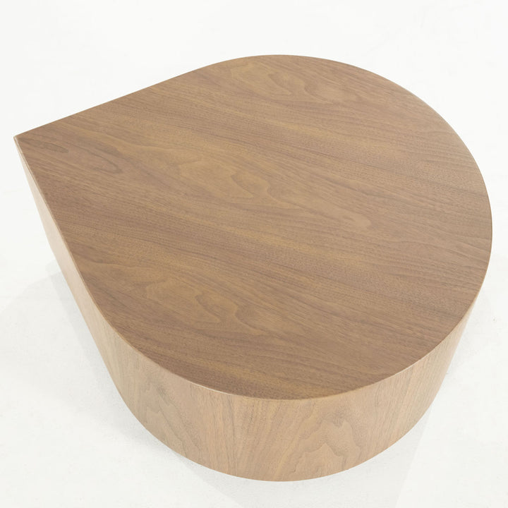 Bijzettafel Jules – walnoot fineer lichtbruin