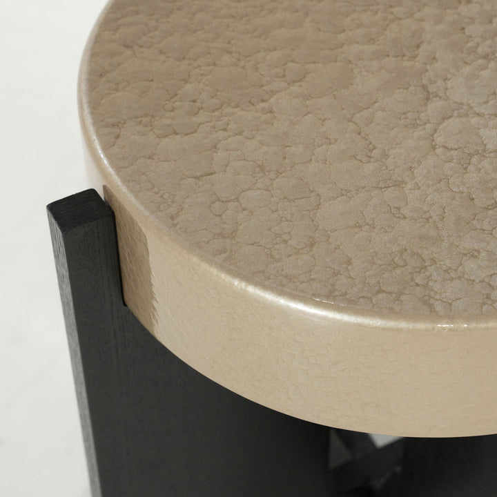 Bijzettafel Juliet – MDF & Eiken Fineer beige
