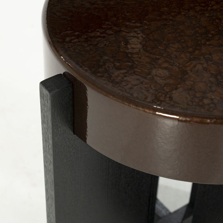 Bijzettafel Juliet – MDF & Eiken Fineer bruin