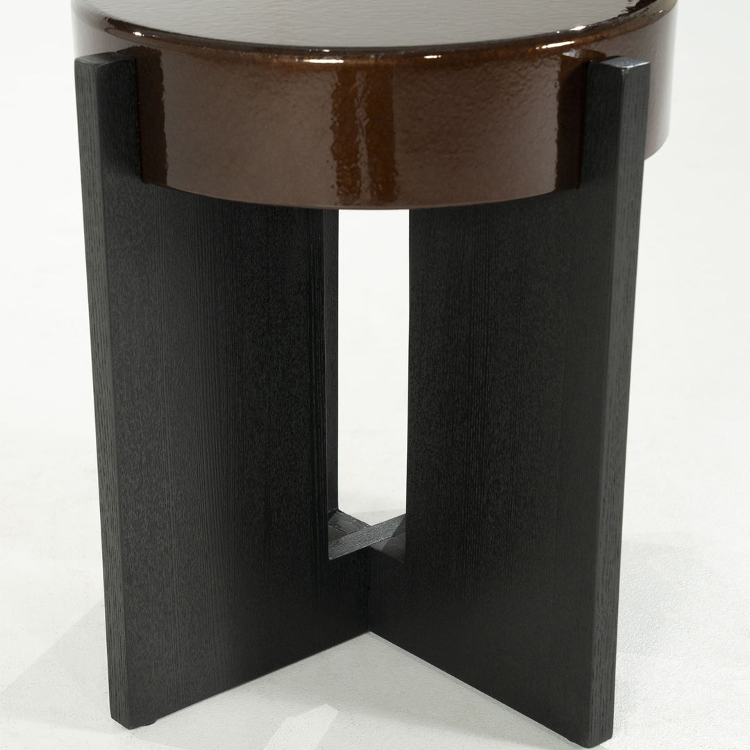 Bijzettafel Juliet – MDF & Eiken Fineer bruin