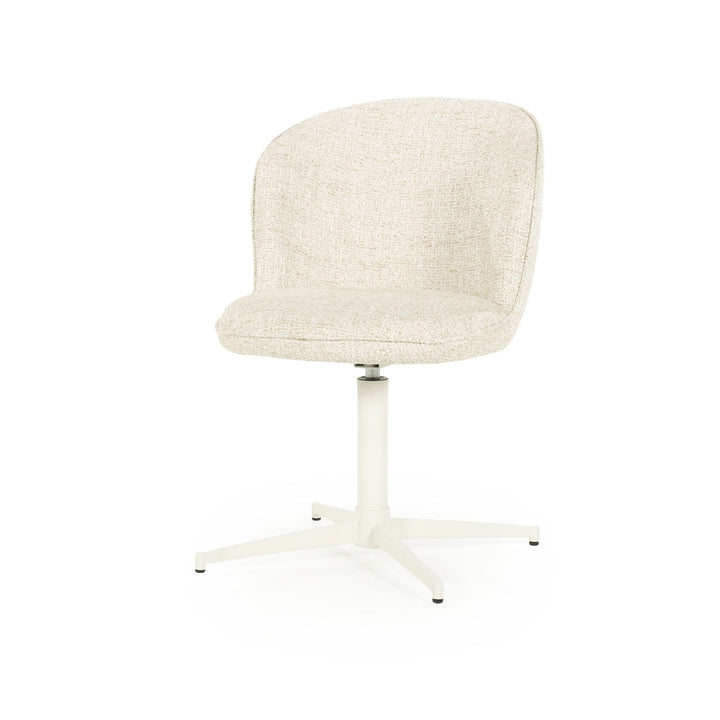 Stoel Molly – stof & ijzer beige donna