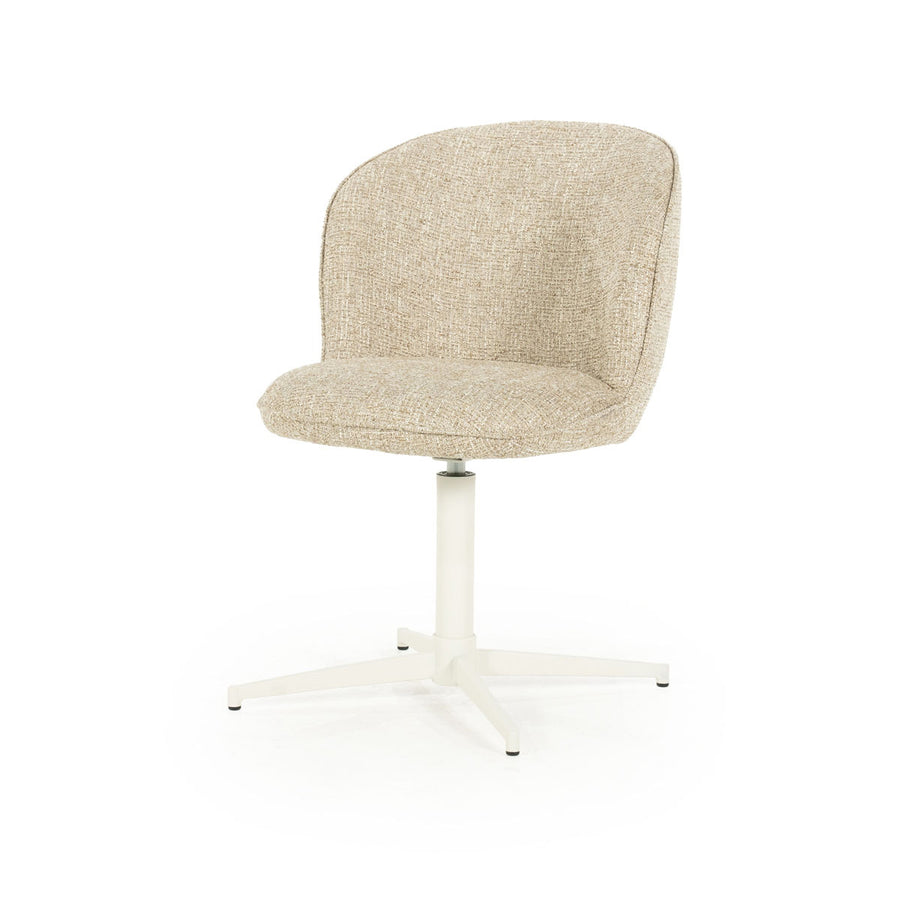 Stoel Molly – stof & ijzer taupe donna