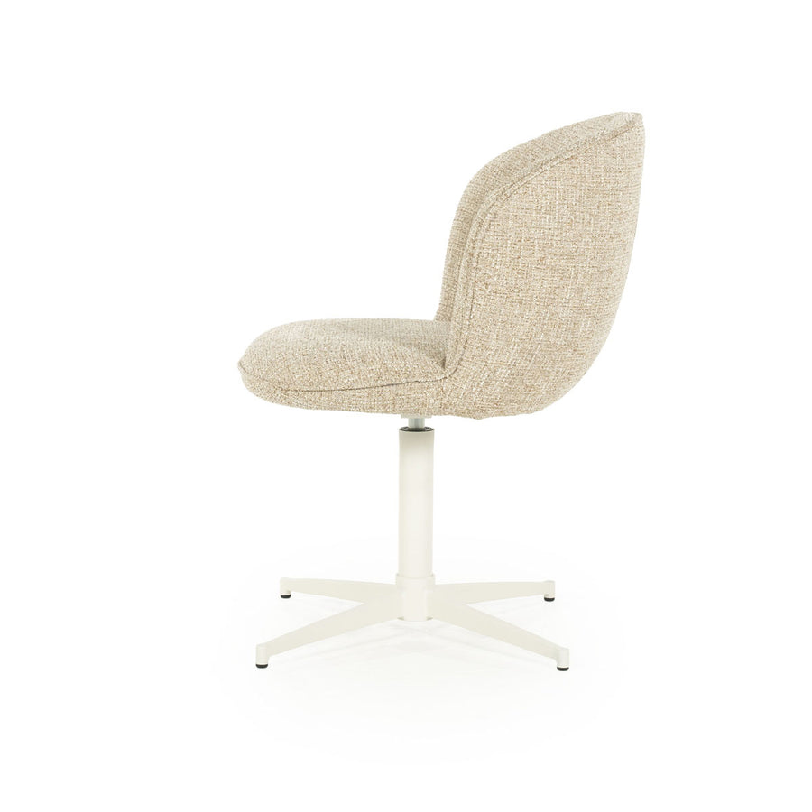 Stoel Molly – stof & ijzer taupe donna