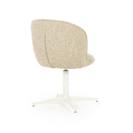 Stoel Molly – stof & ijzer taupe donna