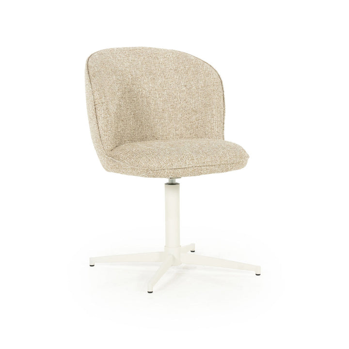 Stoel Molly – stof & ijzer taupe donna