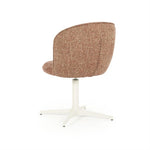 Stoel Molly – stof & ijzer rood donna