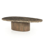 Salontafel Bradley – mango & marmer bruin