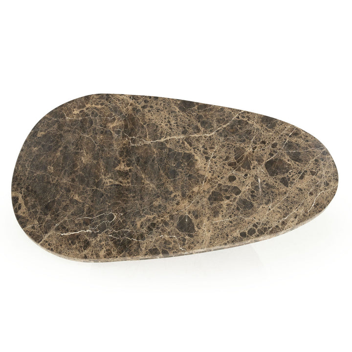 Salontafel Bradley – mango & marmer bruin