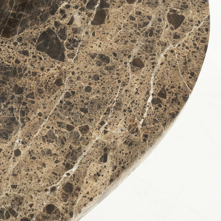 Salontafel Bradley – mango & marmer bruin