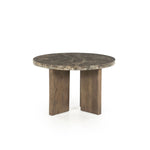 Salontafel Lando – mango & marmer bruin small