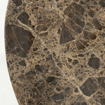 Salontafel Lando – mango & marmer bruin large