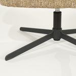 Fauteuil Connor – stof & metaal mosterd donna