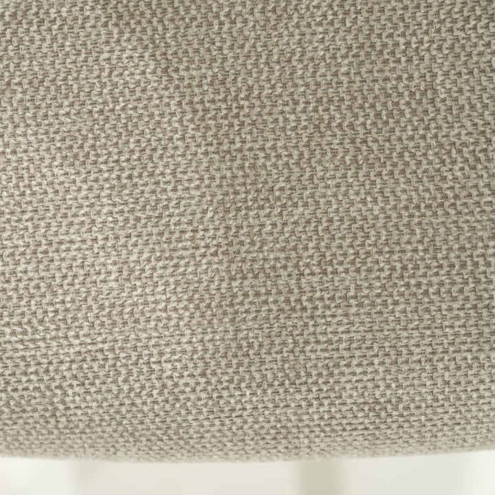 Barstoel Rayven – essenhout & stof naturel
