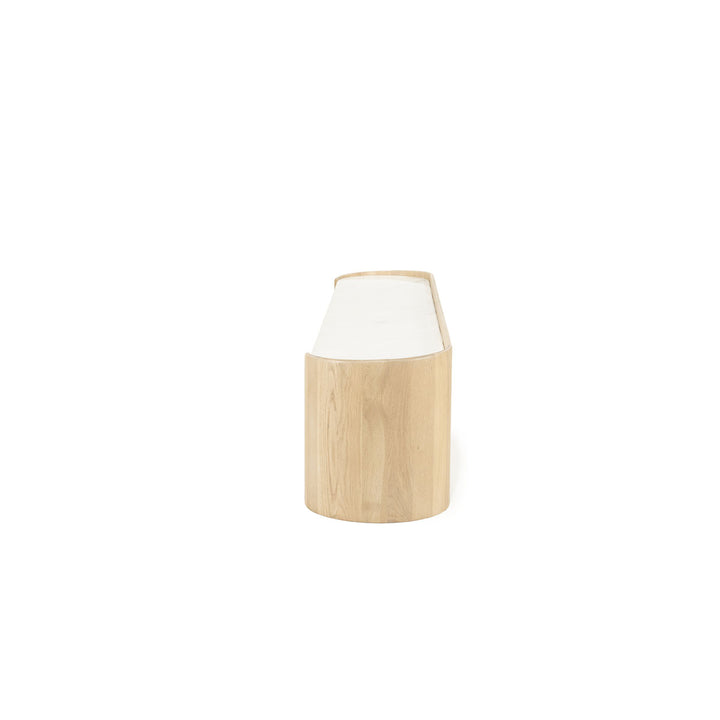 TV meubel Don – eikenhout, eikenfineer & marmer naturel 240cm