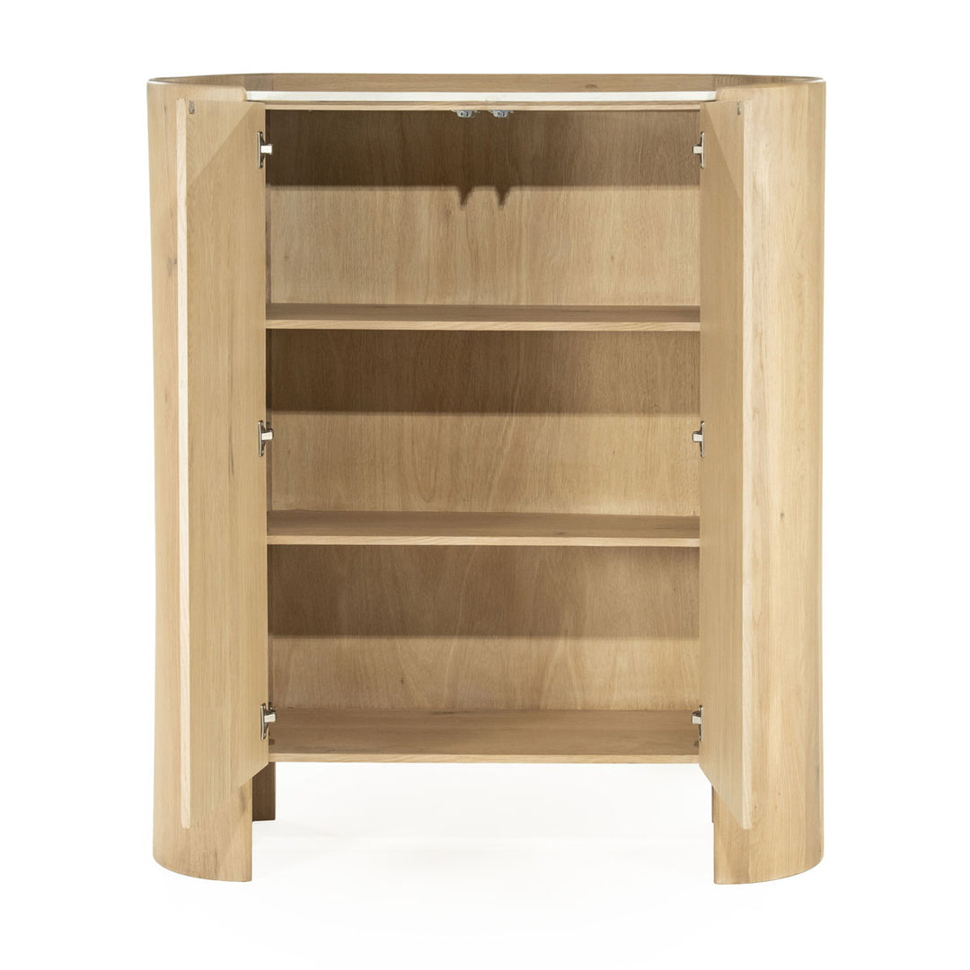 Kabinet Don – eikenhout, eikenfineer & marmer naturel