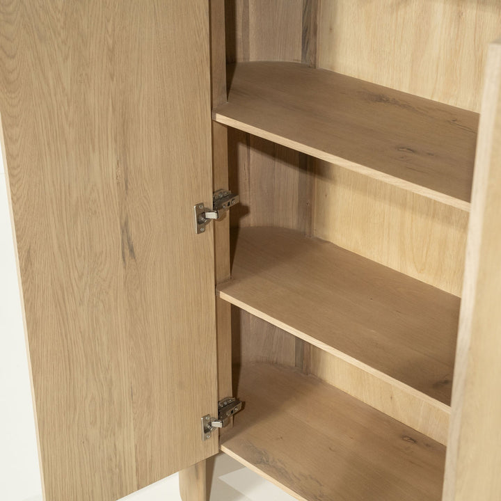 Kabinet Don – eikenhout, eikenfineer & marmer naturel