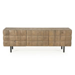 TV meubel Felix – mangohout & ijzer bruin 160cm