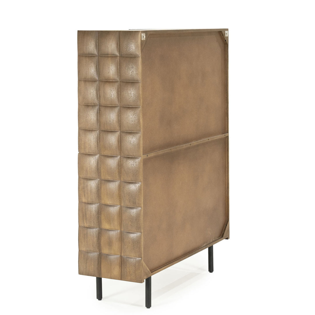 Kabinet Felix – mangohout & ijzer bruin