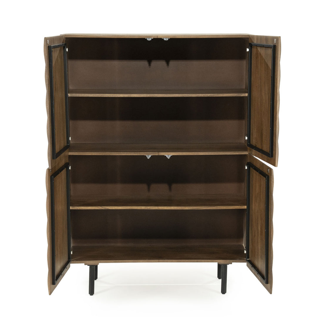 Kabinet Felix – mangohout & ijzer bruin