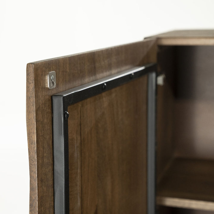 Kabinet Felix – mangohout & ijzer bruin