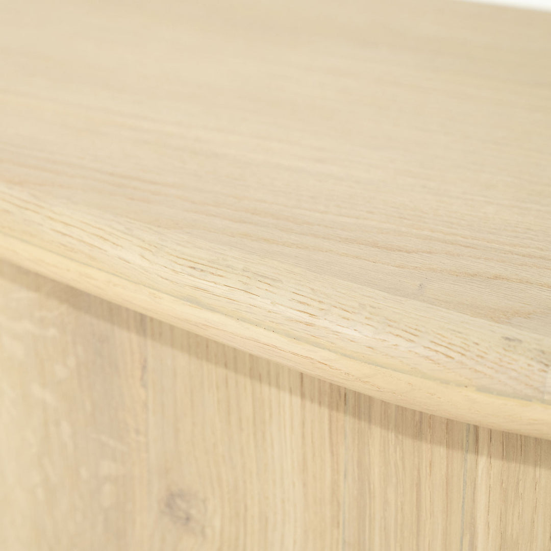 TV meubel Josh – eikenhout & eikenfineer naturel 180cm