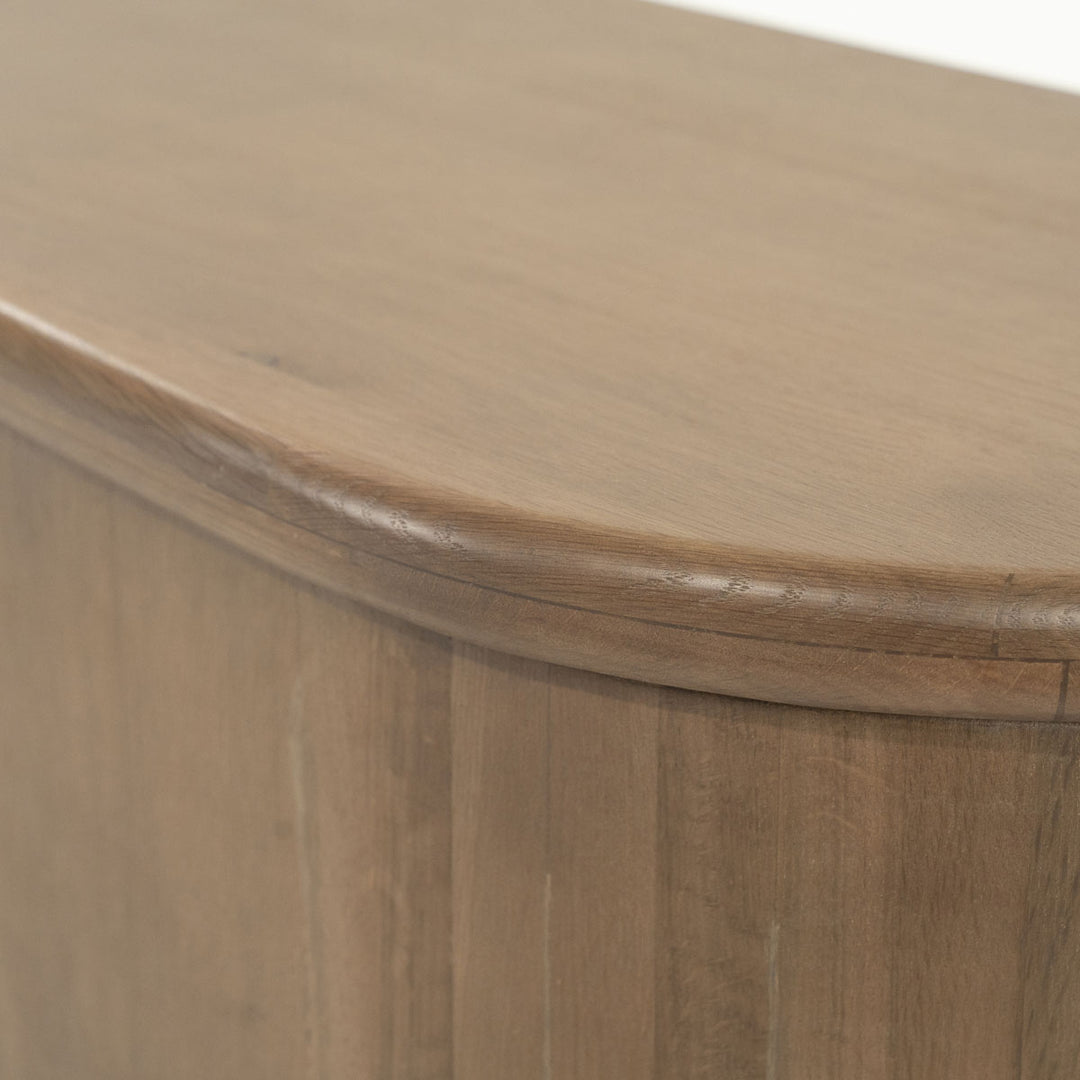 TV meubel Josh – eikenhout & eikenfineer bruin 180cm