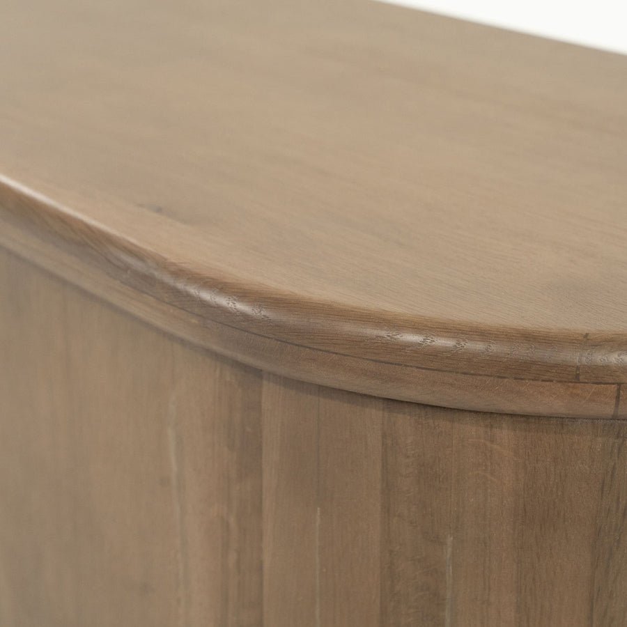 TV meubel Josh – eikenhout & eikenfineer bruin 180cm