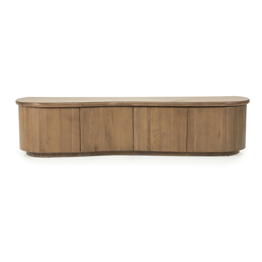 TV meubel Josh – eikenhout & eikenfineer bruin 180cm