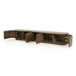 TV meubel Josh – eikenhout & eikenfineer bruin 240cm