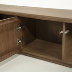 TV meubel Josh – eikenhout & eikenfineer bruin 240cm