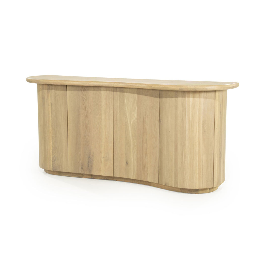 Dressoir Josh – eikenhout & eikenfineer naturel