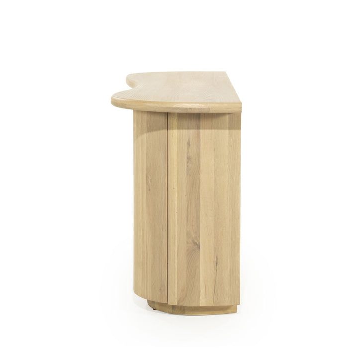 Dressoir Josh – eikenhout & eikenfineer naturel